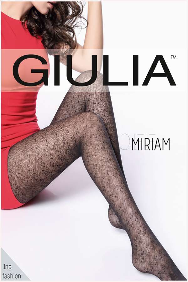 Колготки жіночі з візерунком GIULIA Miriam 20 model 2